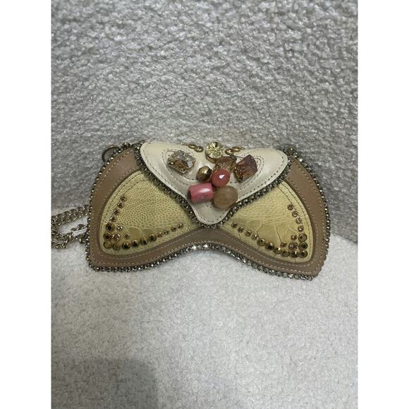 Bracher Emden London Women's Embellished Leather Clutch Bag